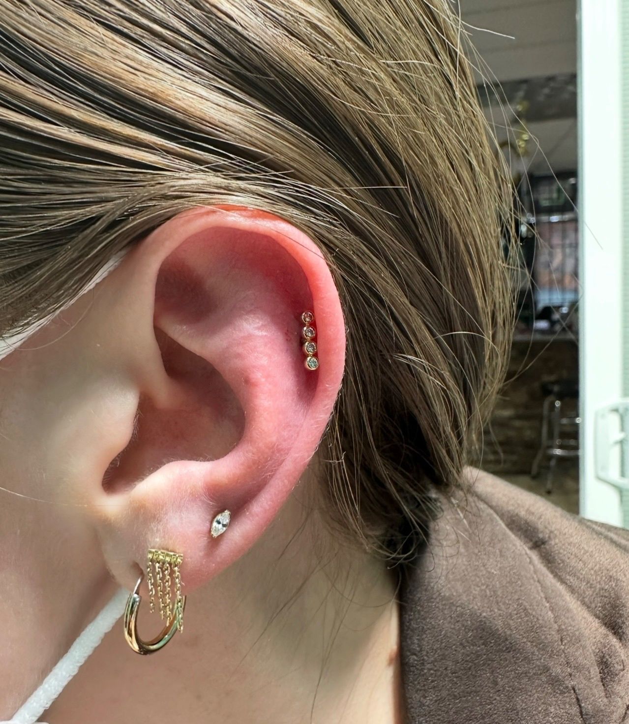 Piercing by Mingo at Platinum Tattoos & Piercings, San Antonio TX