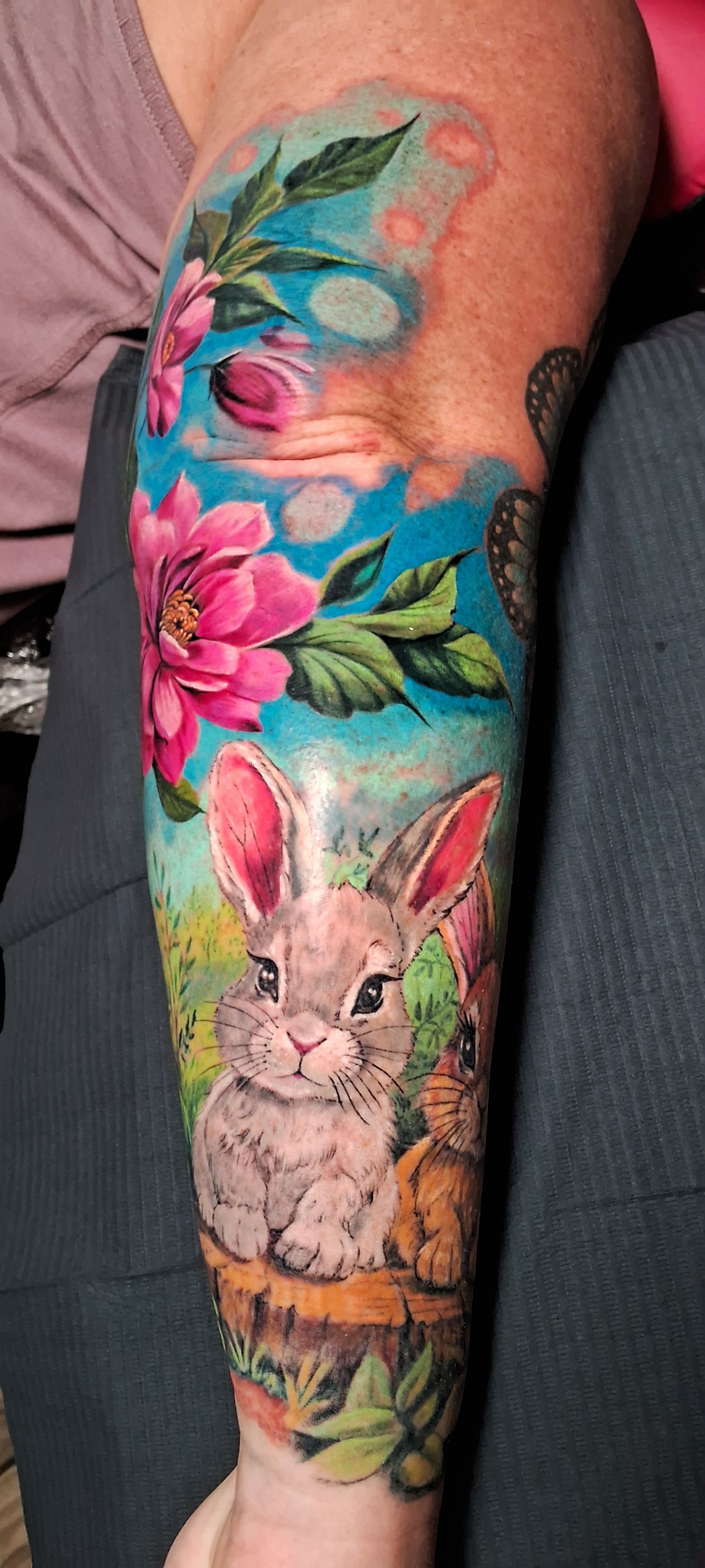 Color Realism, Color tattoo on the Upper Arm by Lee at Platinum Tattoos & Piercings, San Antonio TX