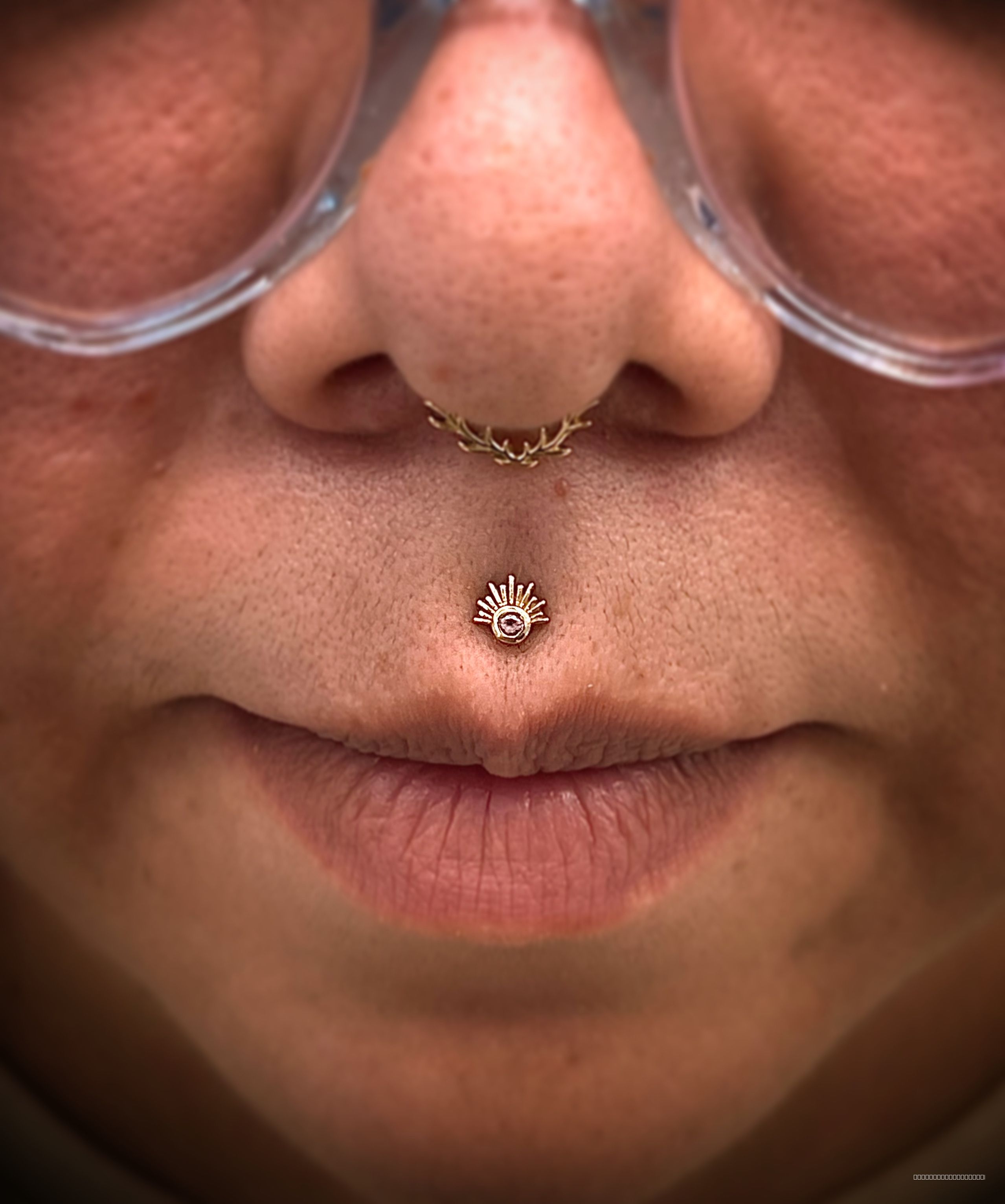 body piercing with 14k Yellow Gold Threadless by Tawapa by JC at Platinum Tattoos & Piercings, San Antonio TX