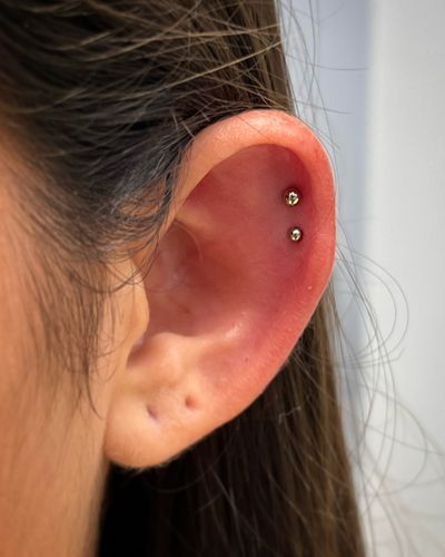 body piercing with Threadless by NeoMetal by JC at Platinum Tattoos & Piercings, San Antonio TX