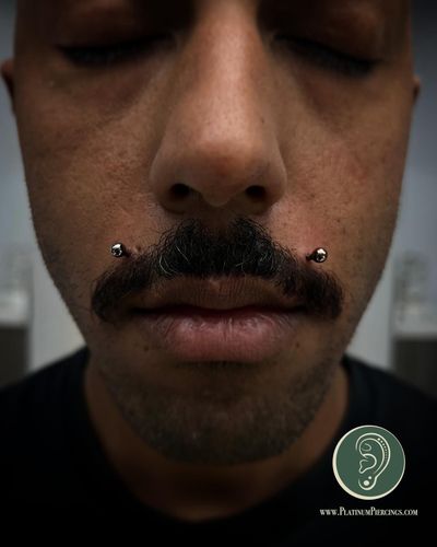 body piercing with Implant Grade Titanium Threadless by NeoMetal by JC at Platinum Body Piercings, San Antonio TX