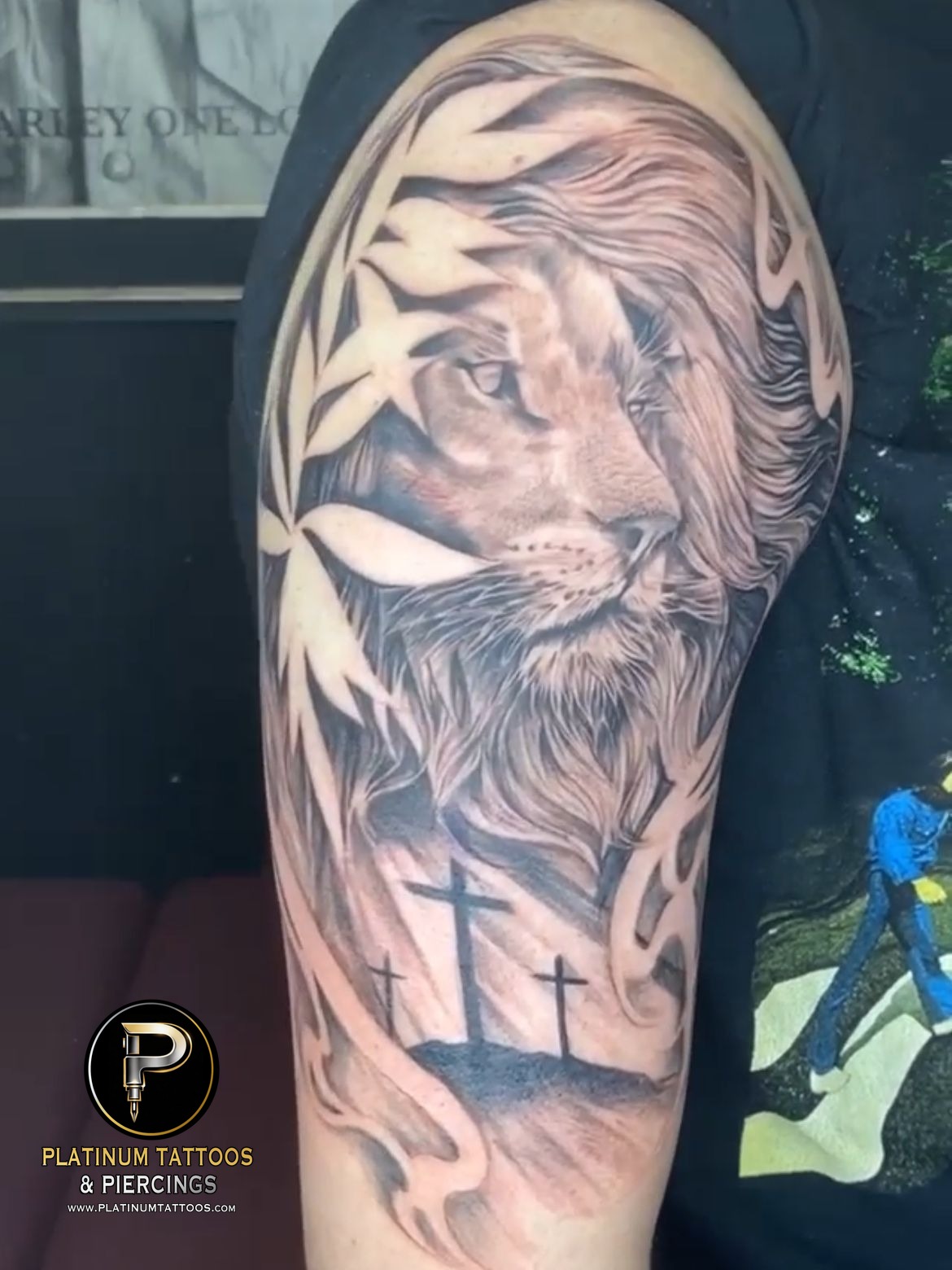 Realism tattoo at Platinum Tattoos & Piercings, San Antonio TX
