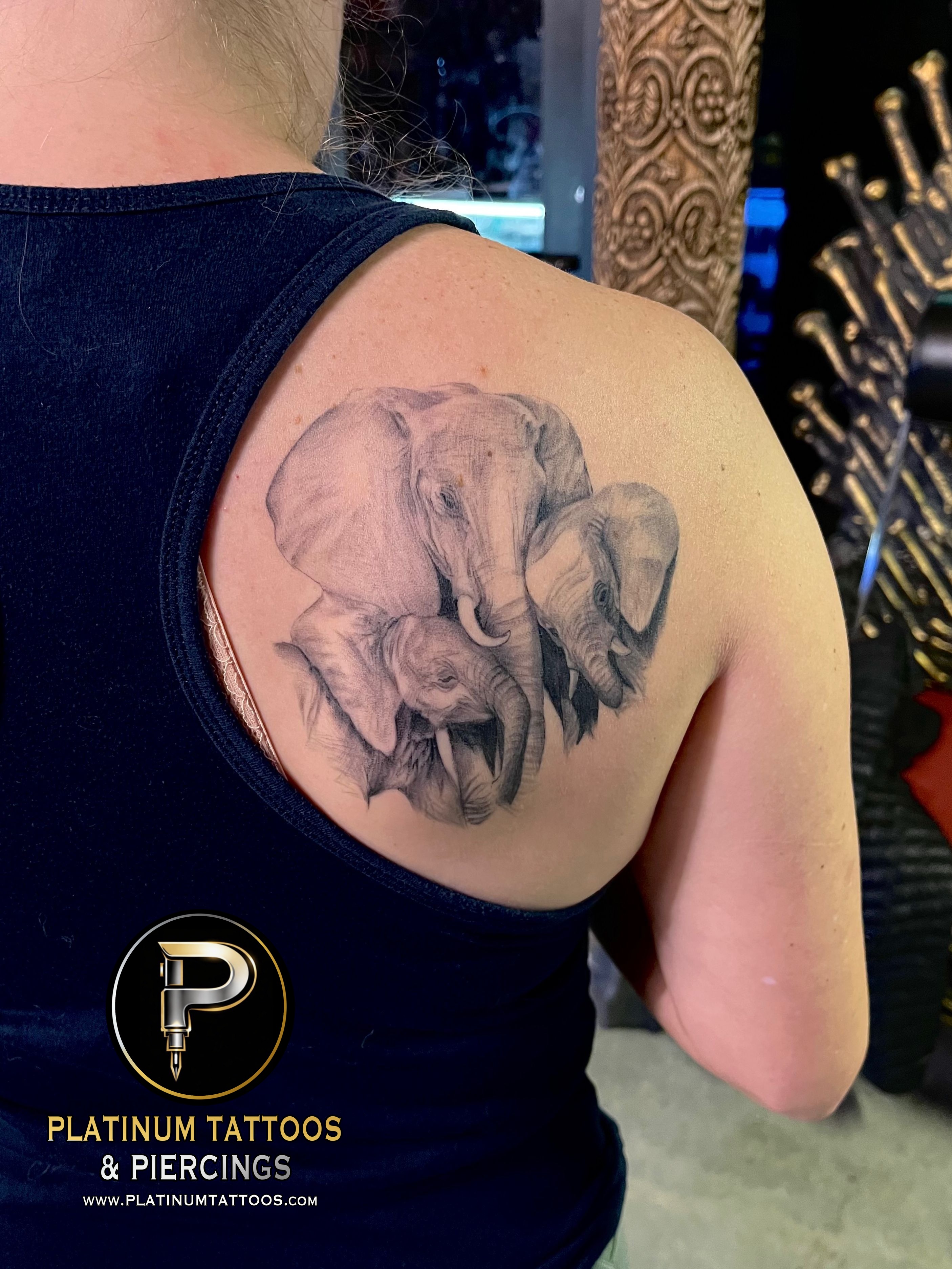 Realism tattoo at Platinum Tattoos & Piercings, San Antonio TX
