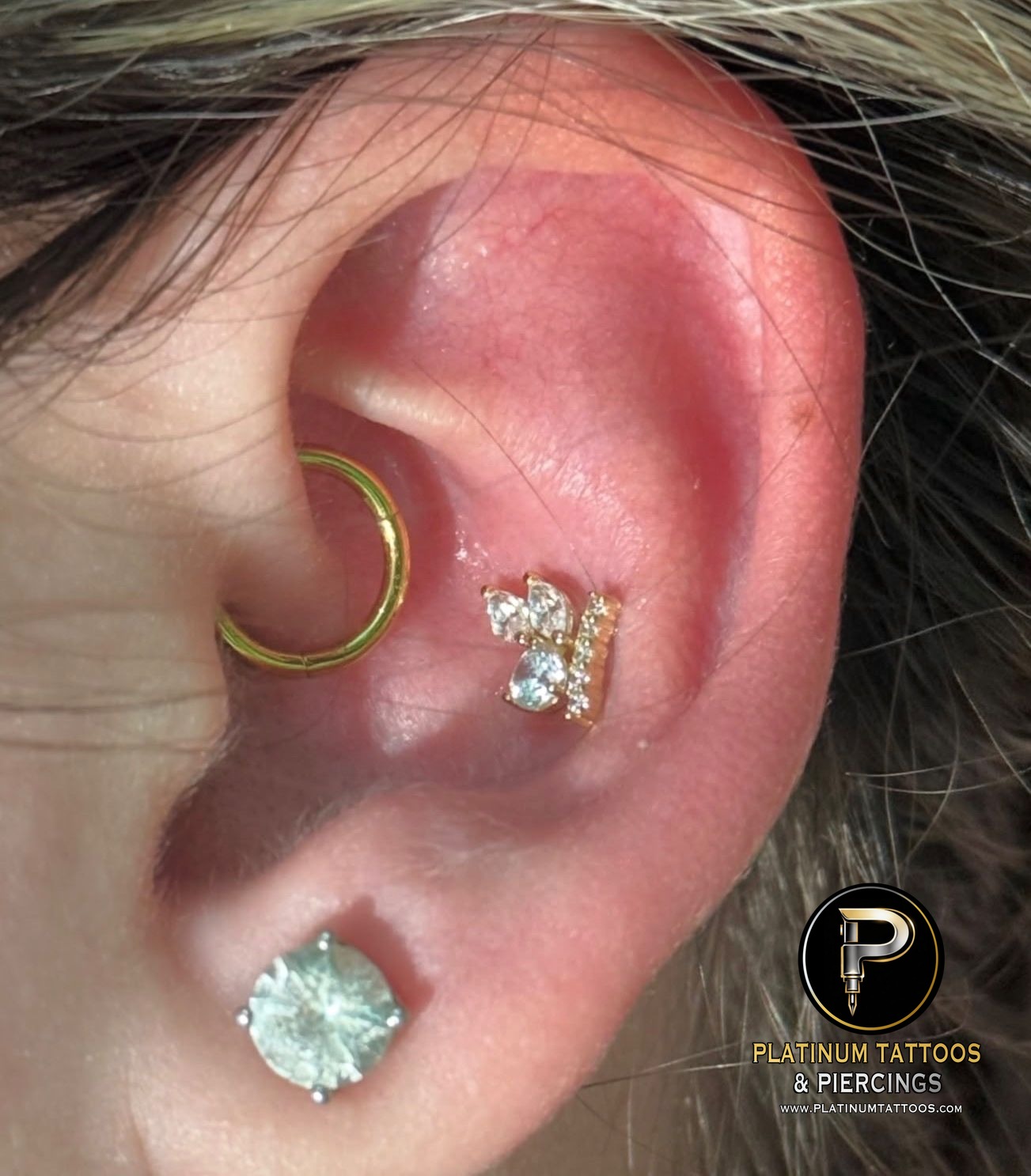 Piercing by Mingo at Platinum Tattoos & Piercings, San Antonio TX