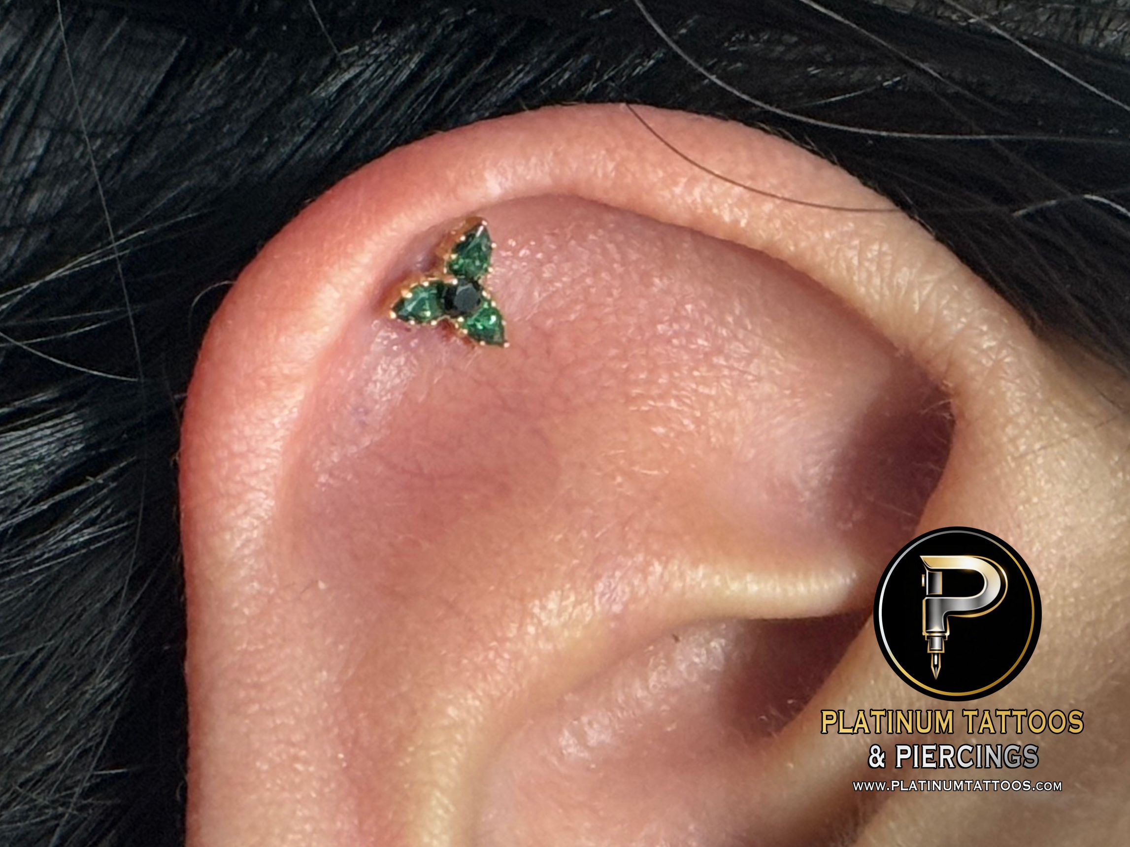Piercing by Mingo at Platinum Tattoos & Piercings, San Antonio TX