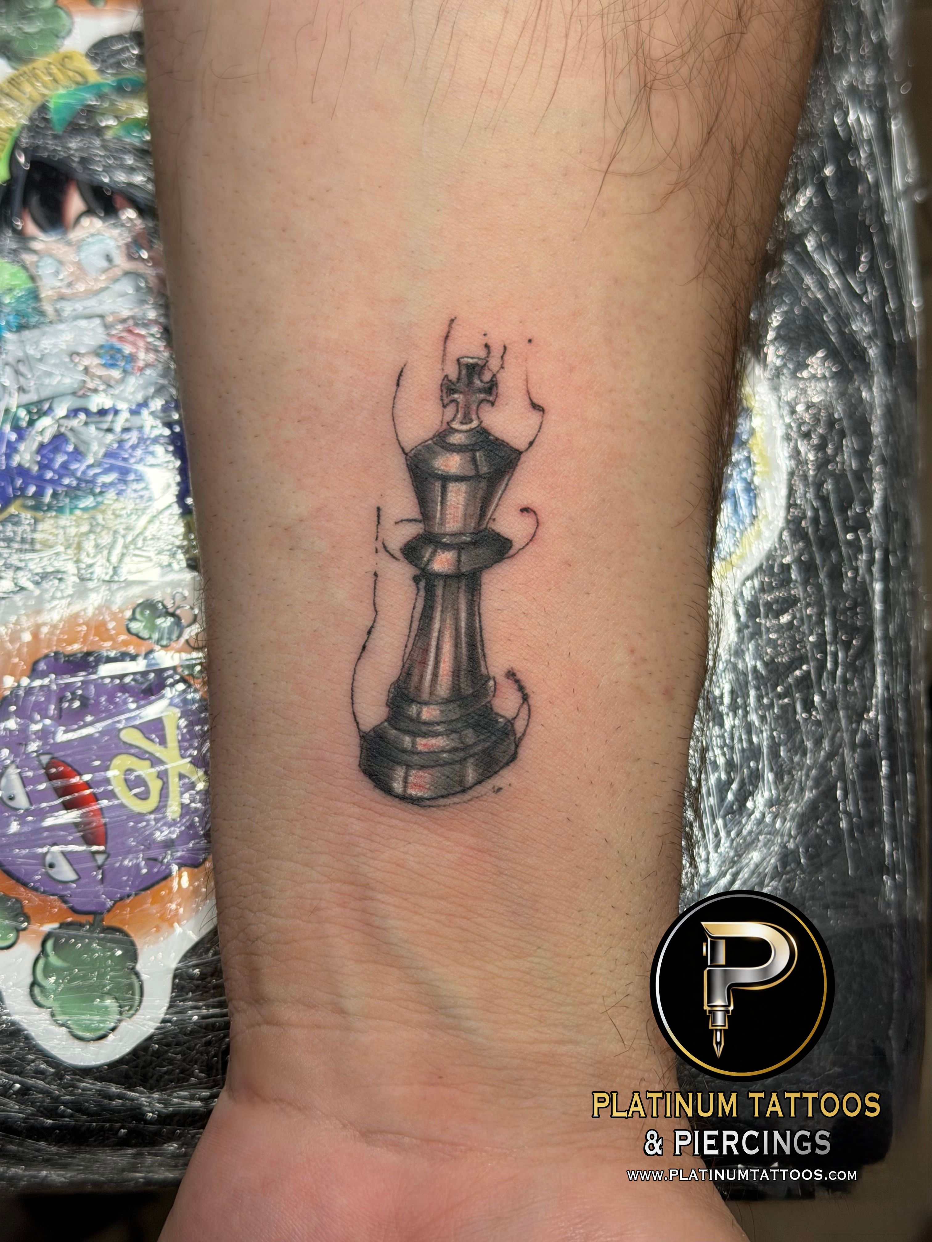 Tattoo on the forearm by Jerson at Platinum Tattoos & Piercings, San Antonio TX