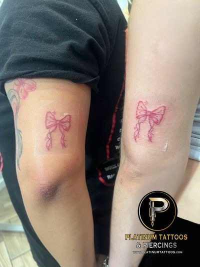 Minimalist tattoo on the tricep by Jesus at Platinum Tattoos & Piercings, San Antonio TX