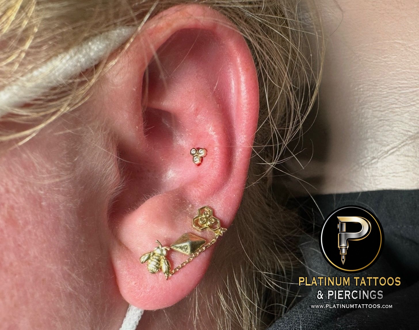 Piercing by Mingo at Platinum Tattoos & Piercings, San Antonio TX