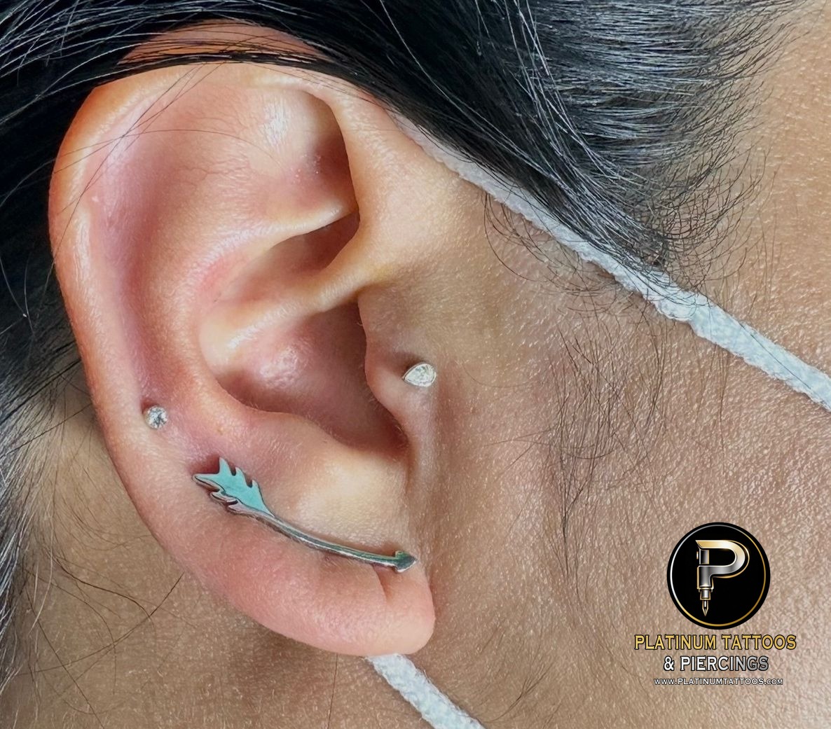 Piercing by Mingo at Platinum Tattoos & Piercings, San Antonio TX