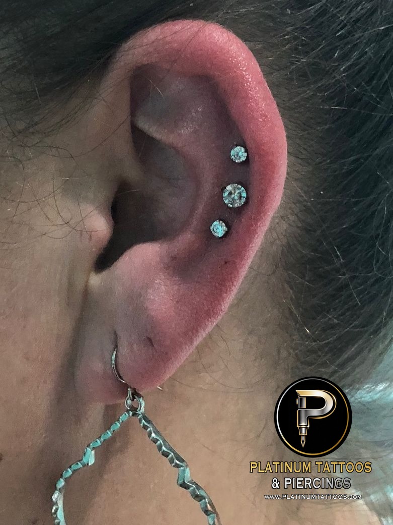 Piercing by Mingo at Platinum Tattoos & Piercings, San Antonio TX