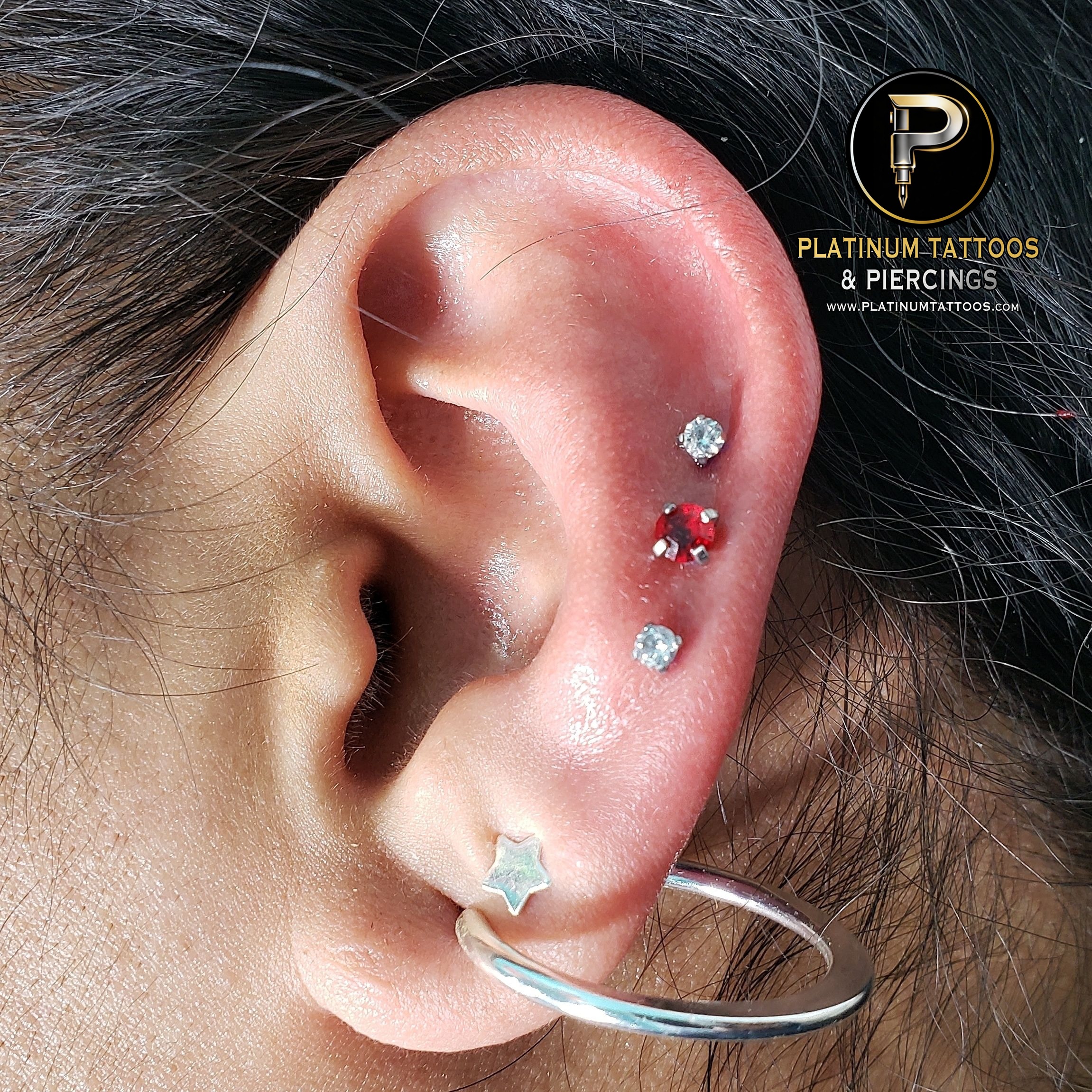 Piercing by Mingo at Platinum Tattoos & Piercings, San Antonio TX