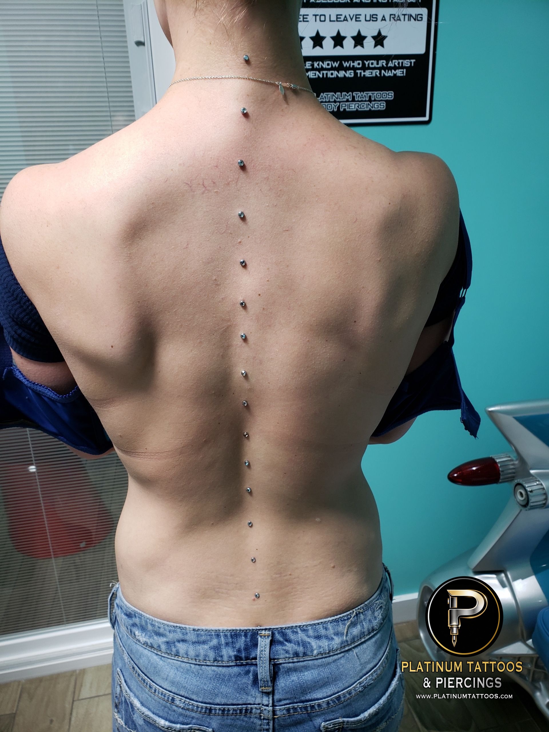 Piercing by Mingo at Platinum Tattoos & Piercings, San Antonio TX