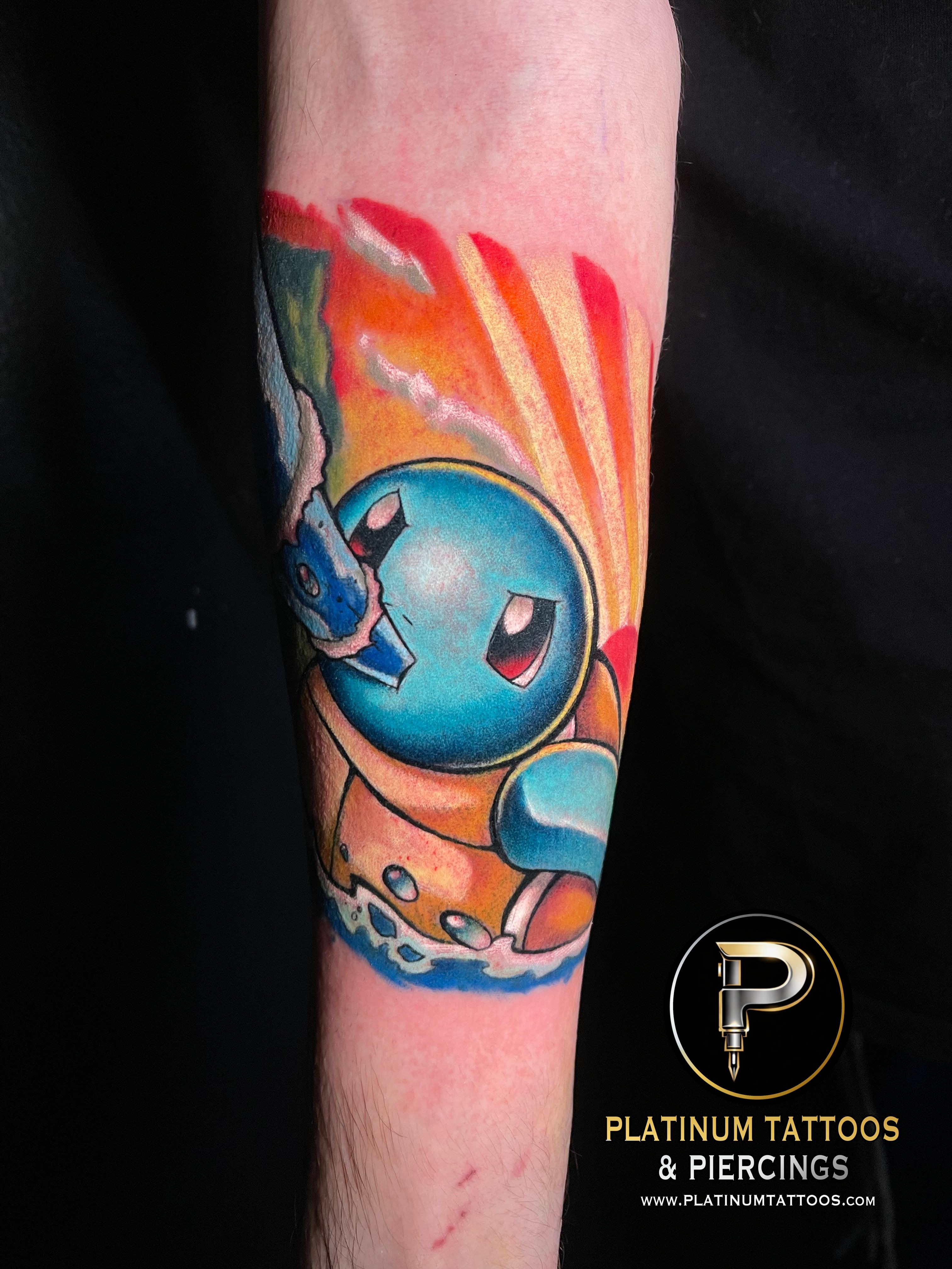 Tattoo Neo-Traditional on the Forearm by Jerson at Platinum Tattoos & Piercings, San Antonio TX