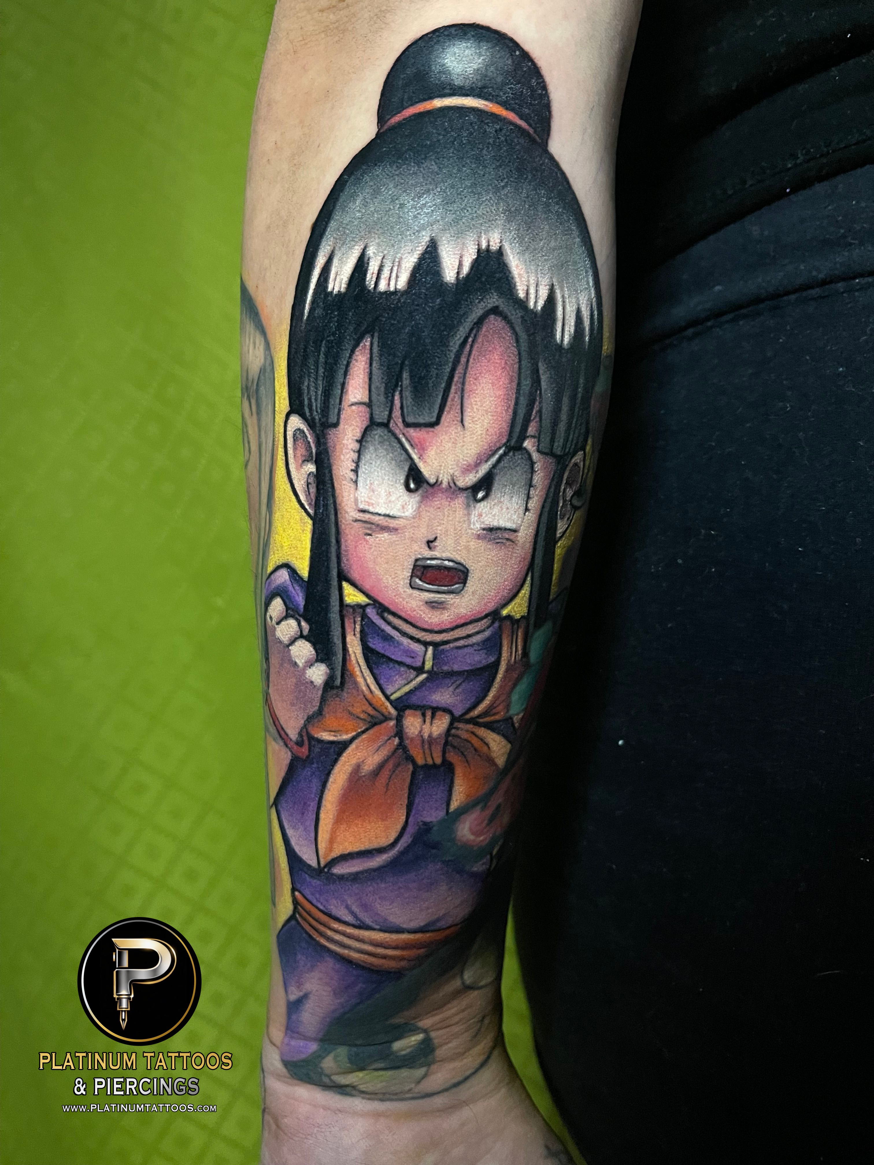 Tattoo Neo-Traditional Chicano on the Forearm by Jerson at Platinum Tattoos & Piercings, San Antonio TX