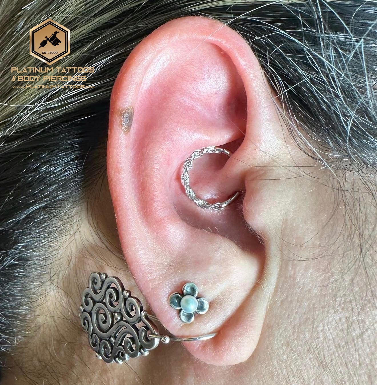 Piercing by Mingo at Platinum Tattoos & Piercings, San Antonio TX