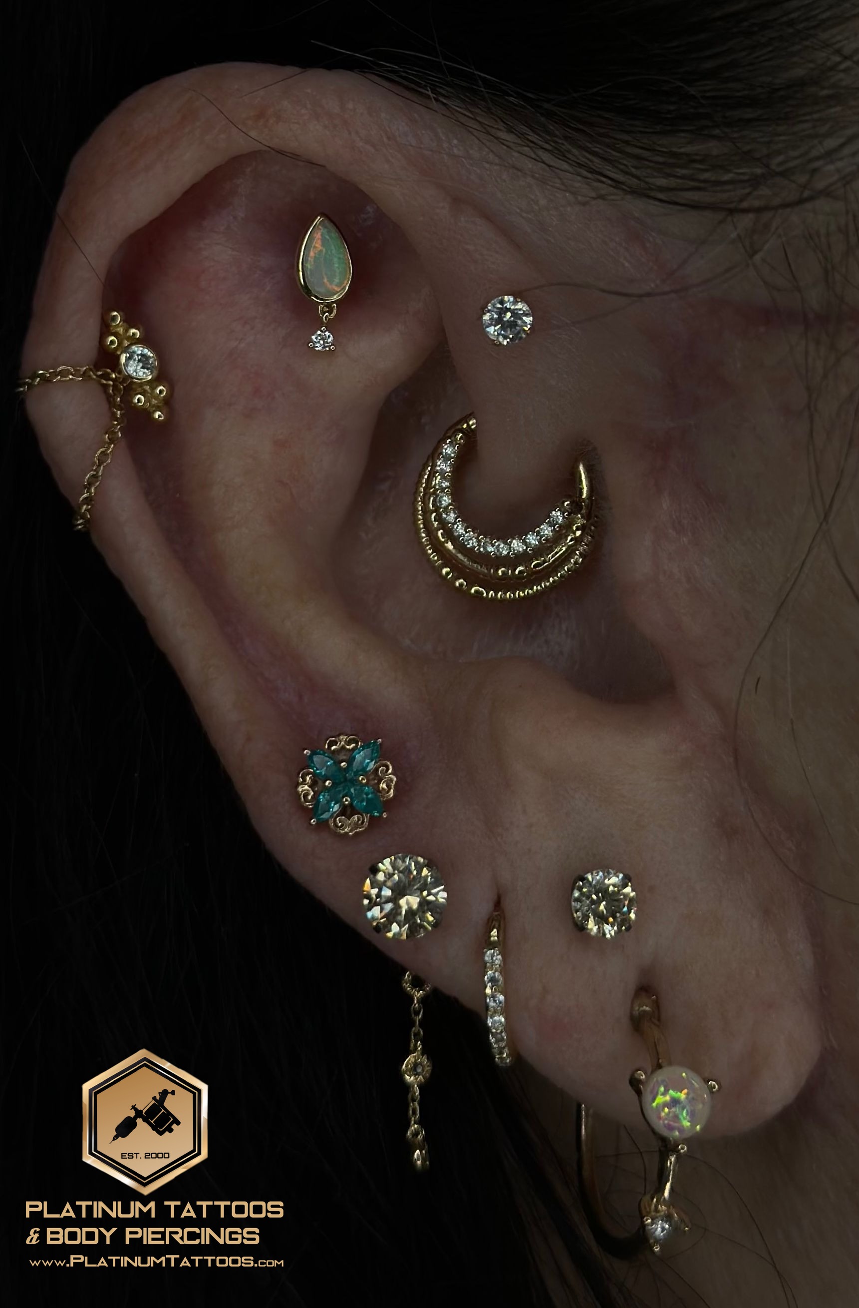 Piercing by Noah at Platinum Tattoos & Piercings, San Antonio TX
