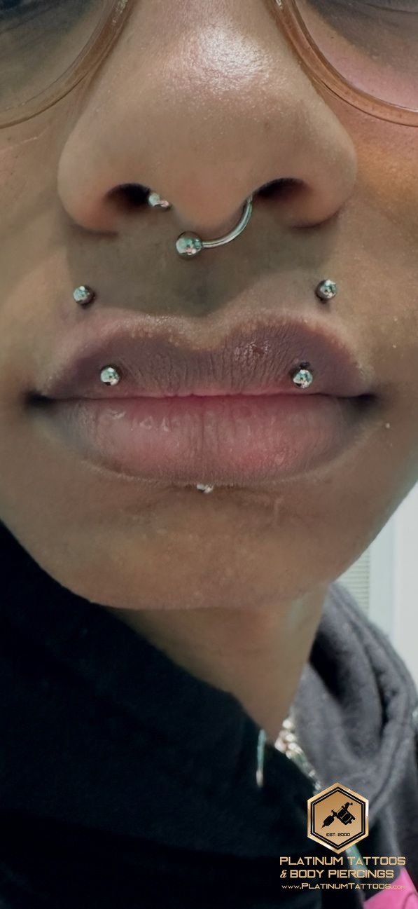 Piercing by Mingo at Platinum Tattoos & Piercings, San Antonio TX