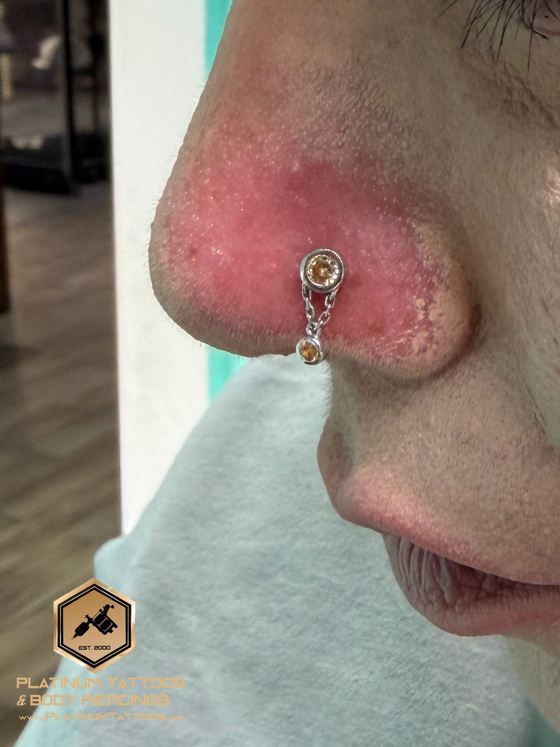 Piercing by Mingo at Platinum Tattoos & Piercings, San Antonio TX