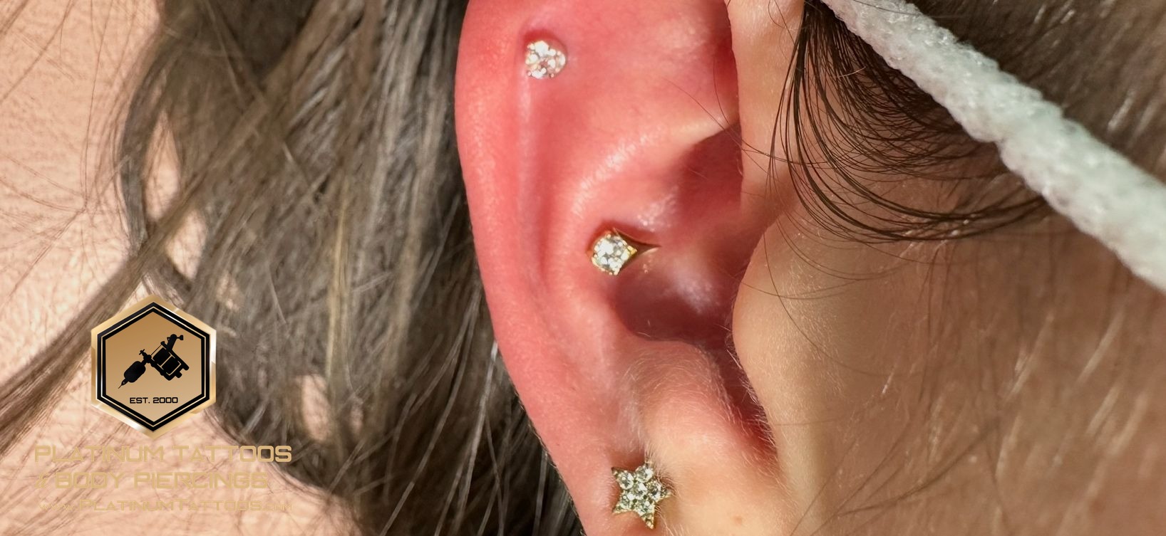 Piercing by Mingo at Platinum Tattoos & Piercings, San Antonio TX