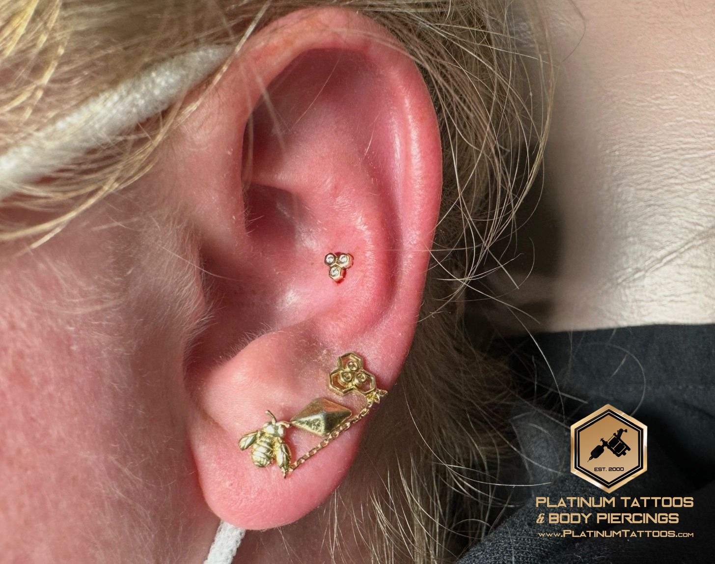 Piercing by Mingo at Platinum Tattoos & Piercings, San Antonio TX