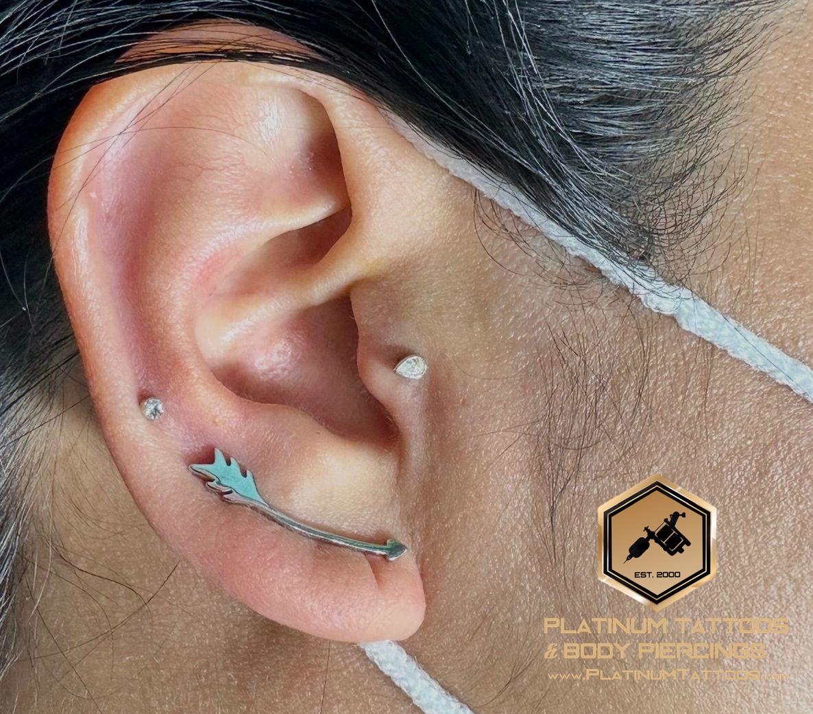 Piercing by Mingo at Platinum Tattoos & Piercings, San Antonio TX