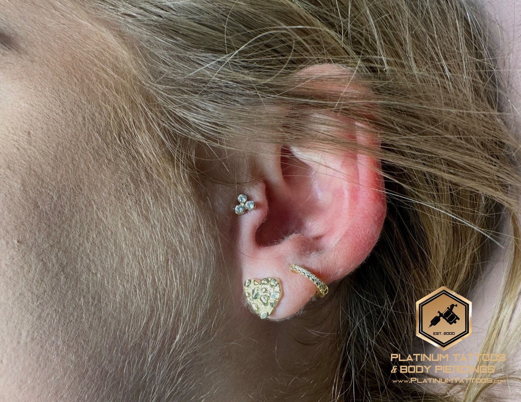 Piercing by Mingo at Platinum Tattoos & Piercings, San Antonio TX