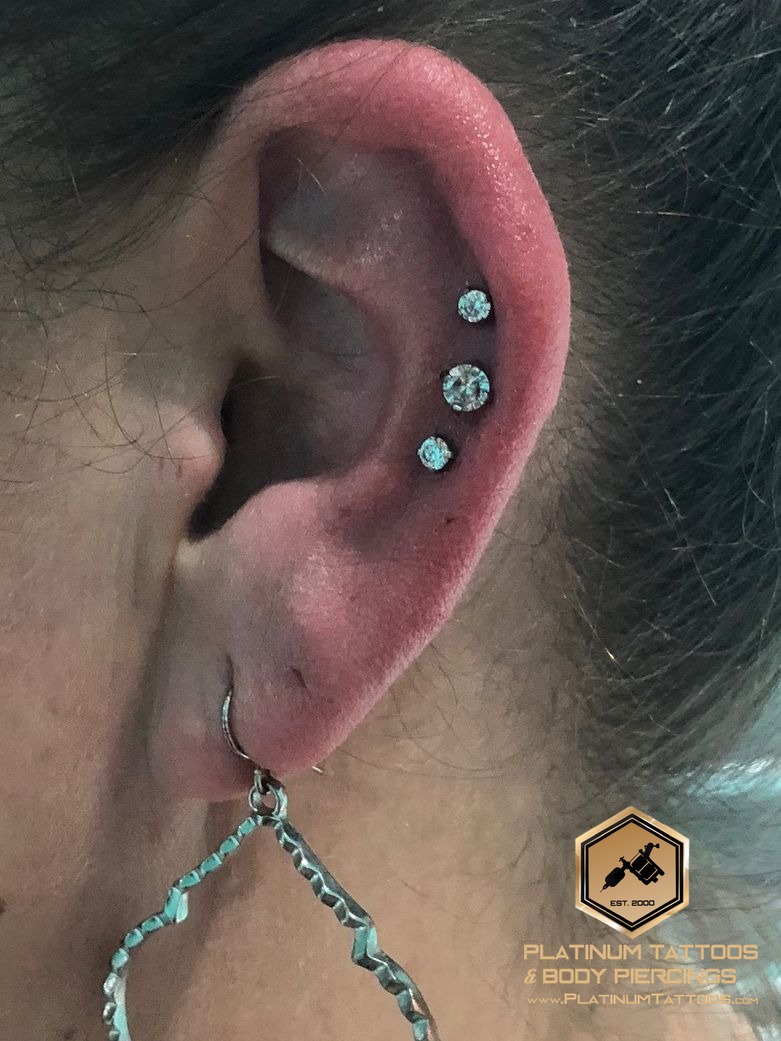 Piercing by Mingo at Platinum Tattoos & Piercings, San Antonio TX