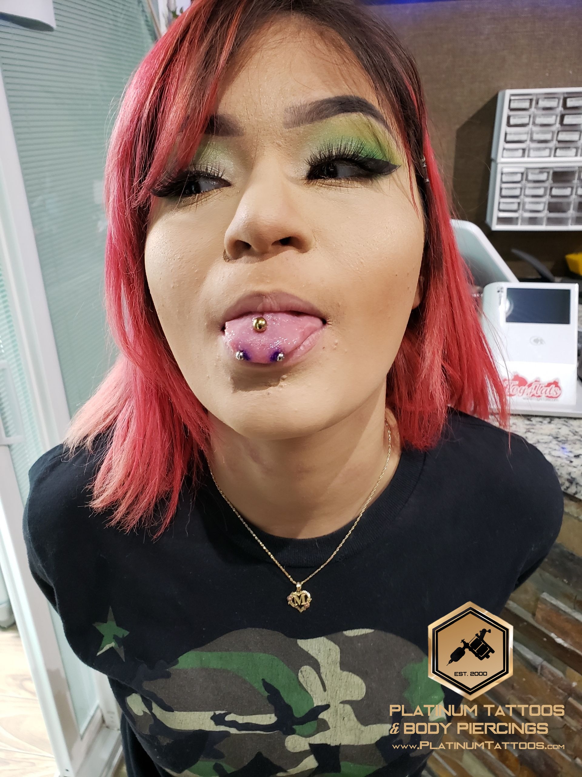 Piercing by Mingo at Platinum Tattoos & Piercings, San Antonio TX