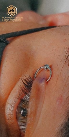 Piercing by Mingo at Platinum Tattoos & Piercings, San Antonio TX