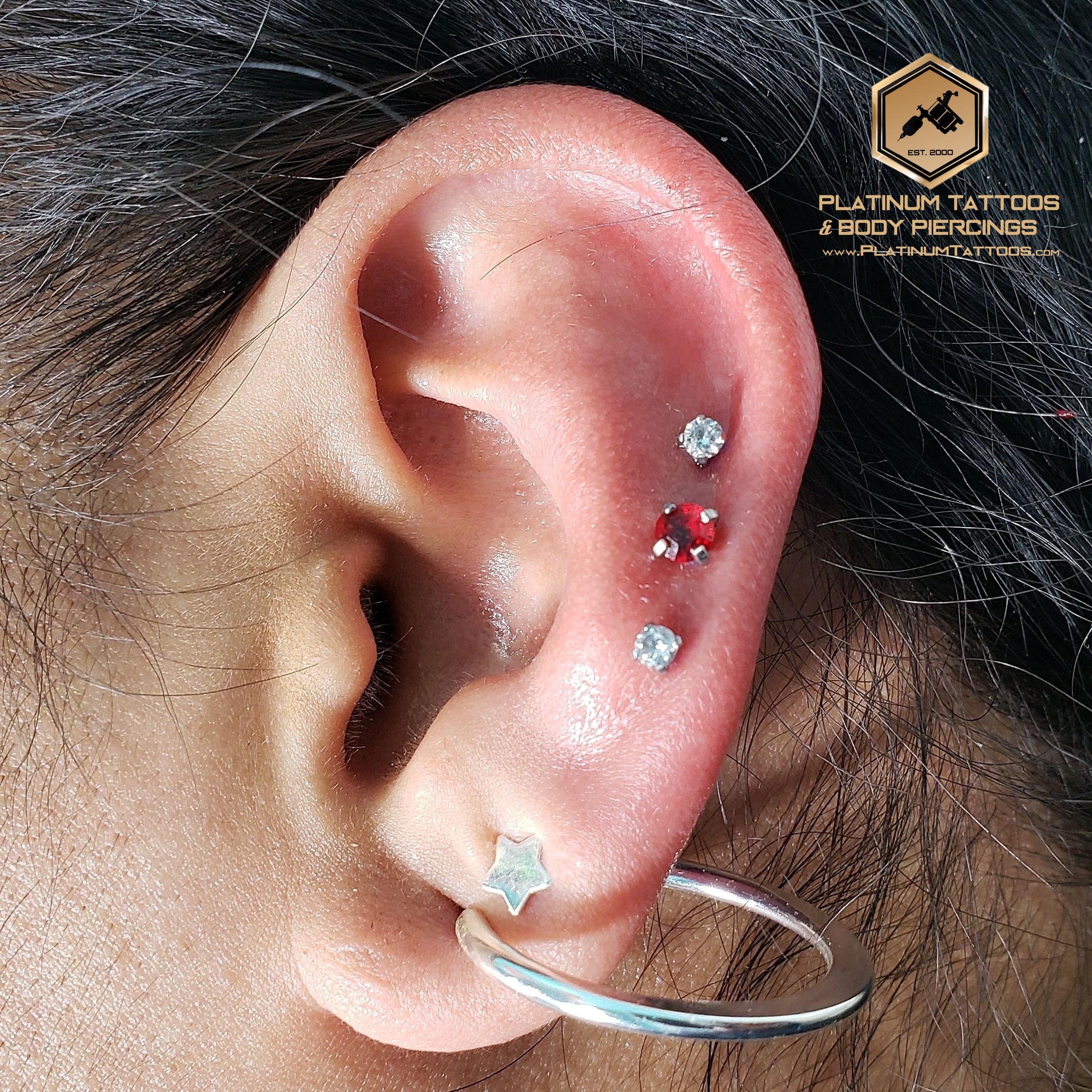 Piercing by Mingo at Platinum Tattoos & Piercings, San Antonio TX