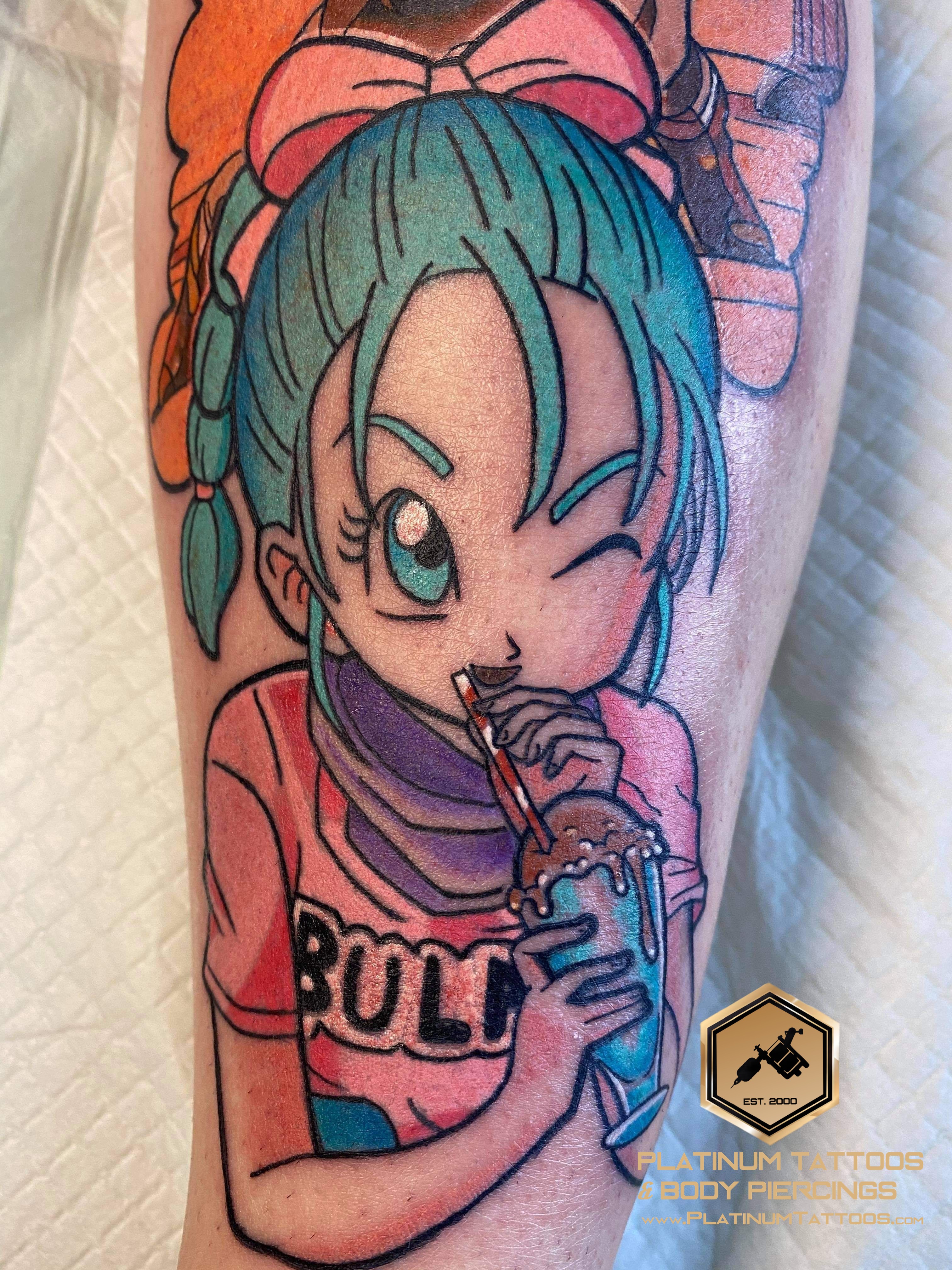 Black, Multi-Color tattoo on the Forearm by Jr at Platinum Tattoos & Piercings, San Antonio TX