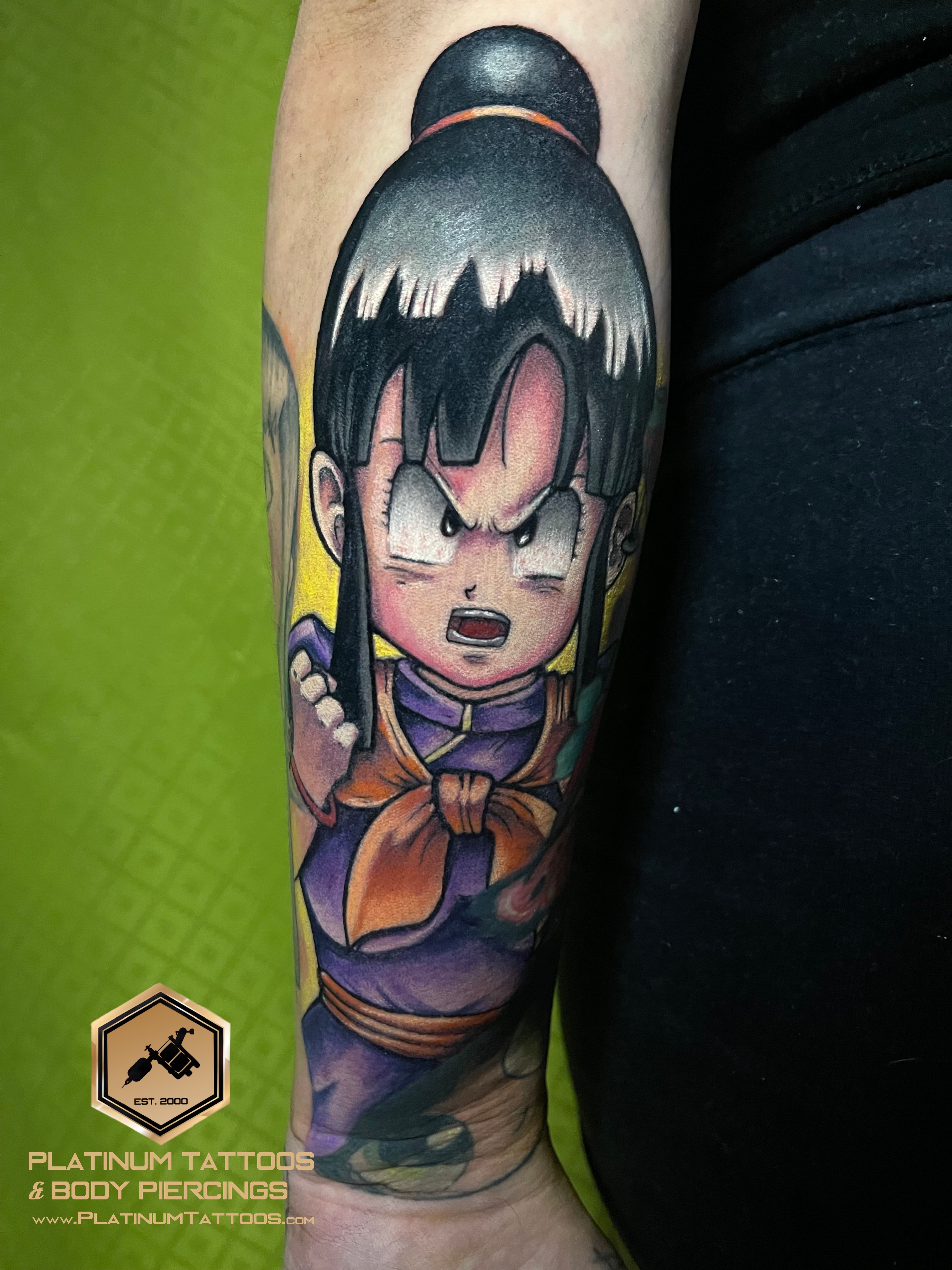 Tattoo Neo-Traditional Chicano on the Forearm by Jerson at Platinum Tattoos & Piercings, San Antonio TX