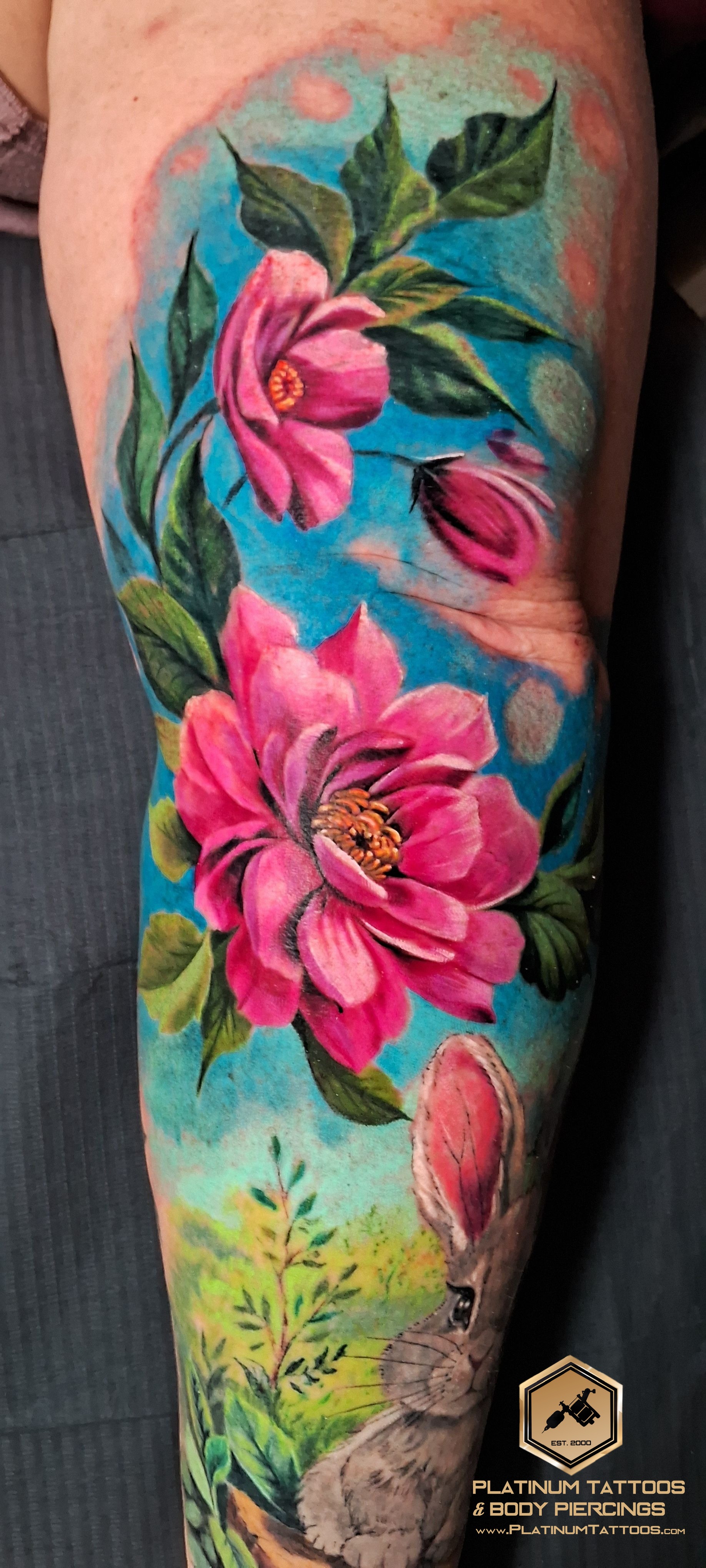 Color, Color Realism tattoo on the Upper Arm by Lee at Platinum Tattoos & Piercings, San Antonio TX