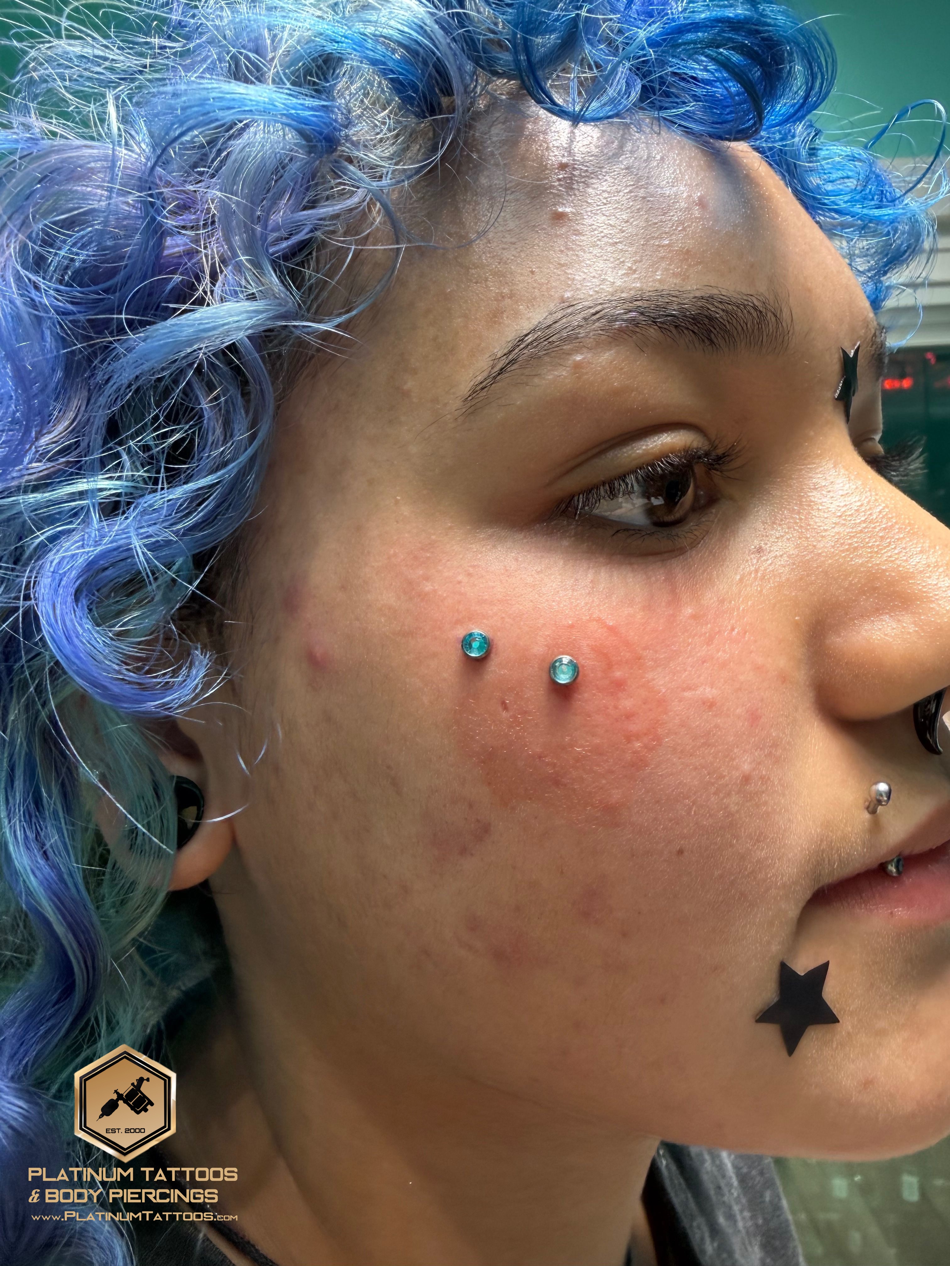 Body piercing with Implant Grade Titanium Surface Barbell by Other by Mingo at Platinum Tattoos & Piercings, San Antonio TX