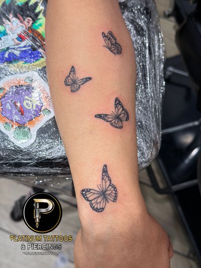 tattoo Fine Line on the Forearm by Jerson