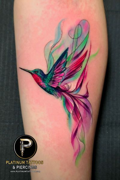 Color tattoo by Lee at Platinum Tattoos & Piercings, San Antonio TX