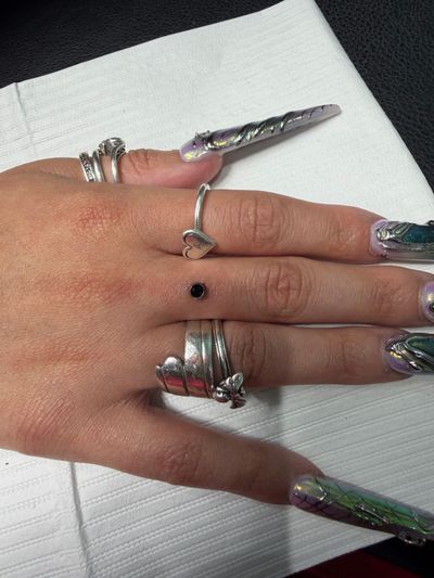 Body piercing with Implant Grade Titanium Surface Jewelry by Other by Mingo at Platinum Tattoos & Piercings, San Antonio TX