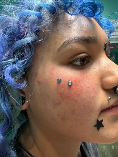 Body piercing with Implant Grade Titanium Surface Barbell by Other by Mingo at Platinum Tattoos & Piercings, San Antonio TX