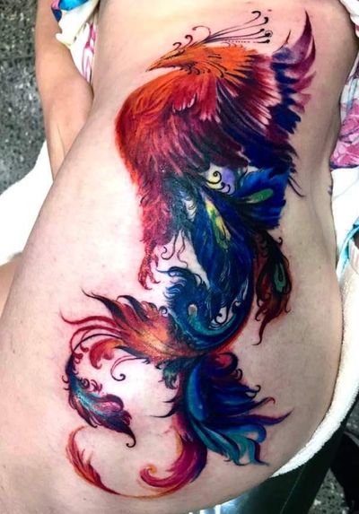 Color tattoo by Lee at Platinum Tattoos & Piercings, San Antonio TX