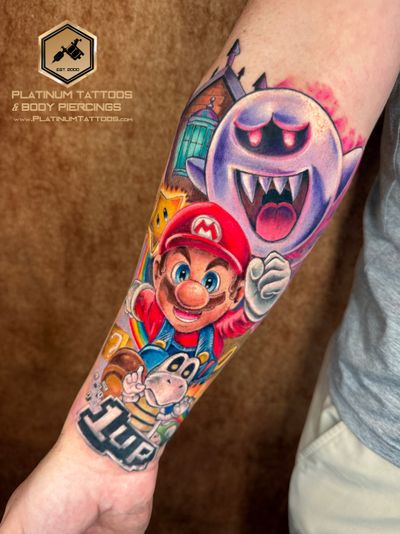 Tattoo Color Realism on the Forearm by Jerson