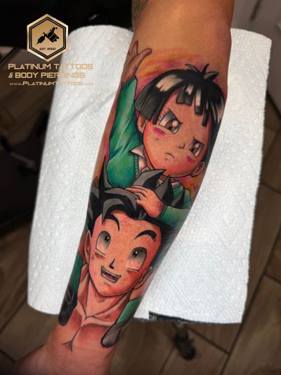 Tattoo Color Realism on the Forearm by Jerson
