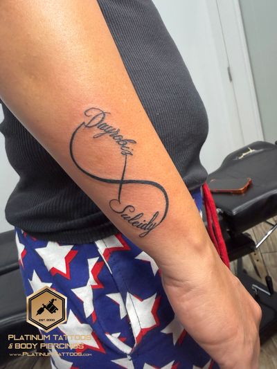 Tattoo Fine Line on the Forearm by Jerson