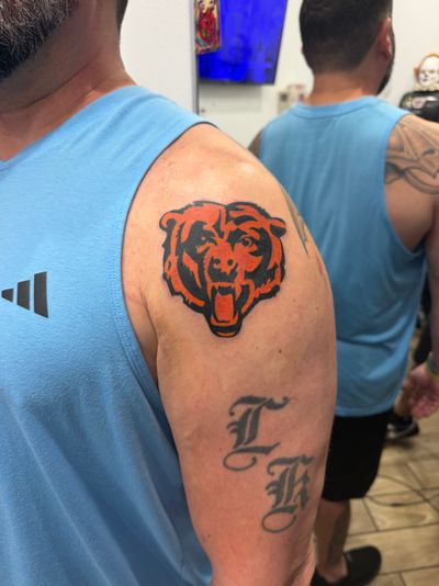 Tattoo Traditional on the Upper Arm by Jerson